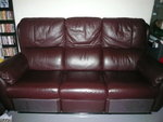 90% Brown three-seat sofa $1800 SOLD OUT-10/10