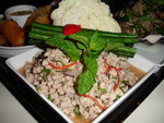 Yum Minced Pork Salad