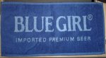 全新 中型 BLUE GIRL 毛巾﹝免本港平郵﹞啤酒 酒吧「HK$ 20.00」