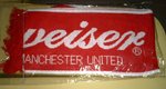 全新 Budweiser 百威頸巾 MANCHESTER UNITED﹝只限郵寄﹞英超聯曼聯「HK$ 50.00」