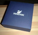 全新情人節精選 Swarovski 施華洛世奇名牌天鵝水晶耳環連盒﹝可面交或郵寄-免本港平郵﹞「HK$ 420.00」