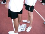 Ming's legs and Thomas's legs XD