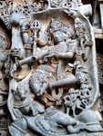 Gajendramoksham ( Shiva dancing inside an elephant daemon) ...