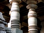 Sunlight on a broken column ...