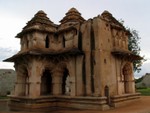 The lotus mahal ...