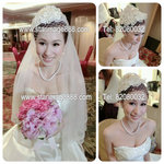 婚紗化妝,婚紗造型,婚紗髮型,