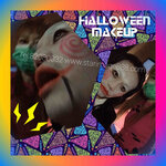 hong kong halloween make up,萬聖節妝,萬聖節化妝,萬聖節化妝服務,萬聖節化妝set頭,萬聖節造型,