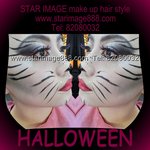 萬聖節妝 香港,萬聖節化妝香港,萬聖節化妝服務香港,萬聖節化妝set頭香港,萬聖節造型香港,