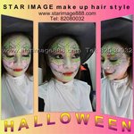 萬聖節妝,萬聖節化妝,萬聖節化妝服務,萬聖節化妝set頭,萬聖節造型