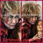特技爛面化妝,萬聖節造型,高清化妝,高清噴槍化妝,噴槍化妝,高清噴槍化妝課程,噴槍化妝課程