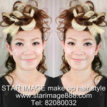 週年晚宴化妝,週年晚宴造型,週年晚宴髮型,週年晚宴Set頭,