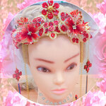 新娘頭飾,鳳冠,鳳冠香港,新娘鳳冠,新娘鳳冠香港,