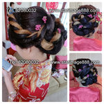 新娘髮型,新娘髮型香港,裙褂髮型