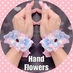 hand flower blue pink,hand flower hk,手花香港,姊妹手花,婚禮手花,結婚手花,手花製作,手花 藍色粉紅色,