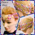 dance hair hk,跳舞髮型,舞蹈髮型,跳舞set頭,舞蹈set頭,跳舞頭飾,舞蹈頭飾,
