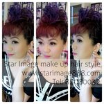 舞台髮型,跳舞髮型,表演髮型,唱歌髮型,