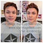 化妝前後,男士化妝教學,男士化妝,新郎,新郎妝,新郎化妝,