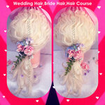 新娘髮型課程,set頭課程,set頭教學,set頭班,