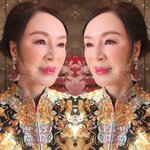 WEDDING MAKEUP HONG KONG,媽媽化妝,媽媽髮型,媽媽set頭,媽媽化妝set頭,