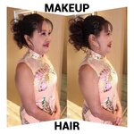 wedding makeup hair hk,媽媽化妝set頭
