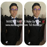 新郎化妝,新郎髮型