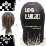 long hair cut