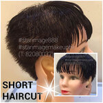 short haircut