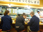 築地巿場_壽司店內