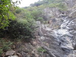 其實瀑左有山路, 中途在入第二層瀑底, 山路可以直上至連環瀑頂
DSC05153