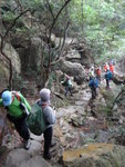 到黃龍坑郊遊徑大隊轉右上走.  部份隊友轉左落山下午茶地點見
DSC05323