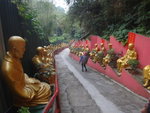 上萬佛寺的路沿途左右都是佛像
DSC06437
