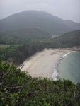 白腊沙灘及遠處的花山
DSC07068