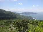 回望可見東涌道及山下的長沙海灘及遠處的貝澳灣與芝麻灣半島
DSC07697