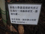 原來是香港大學的森林研究
DSC08148