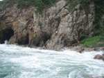 好大浪呀, 小心呀!
P1010043