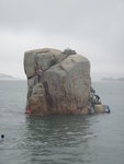 原來蘇哥游去離岸大石攀玩, 還有數位隊友跟埋去添
DSC07716