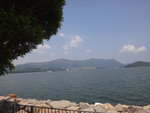 吐露港與遠處的屏風山, 黃嶺與八仙嶺(左至右)
DSC09006