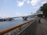 過河轉左, 前橋是大老山公路
DSC09030