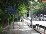 單車徑時不時有鐵欄在路中心分隔左右兩邊單車徑, 過時要小心撞欄
DSC09354