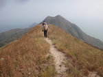 回米粉頂脊路, 前望東灣山
DSC01132