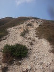 到東灣山前坳位轉右落山, 長命浮沙碎石路, 要命
DSC01134