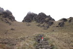 往Pacamayo 營地的印加古道長命落山石級路IMG_1507
