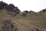 往Pacamayo 營地的印加古道長命落山石級路 IMG_1508