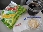 航機約1310開出, 途中有餅干, 香蕉干及飲品供應
IMG_3889