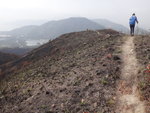 花瓶頂南路落山, 左望見&#24312;欣湖
DSC03325