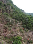 懸龍石澗第一層(右下)及第二層(左上)崖壁
IMG_2687