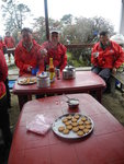 原來這裏是 Phedang (3535m), 先來茶點, 餅干
SK_00900