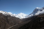 左 Khangchendzonga (8,585m) (世界第三高峰) 及右 Pandim (6,691m) & Thangsing 谷
SK_01497