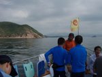 左邊係黃竹角咀, 最右小島係白沙洲又名"豬頭"島, Chutao要搵機會去去豬頭洲lu
P6201411