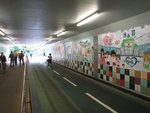隧道內一邊是油畫
IMG_7291